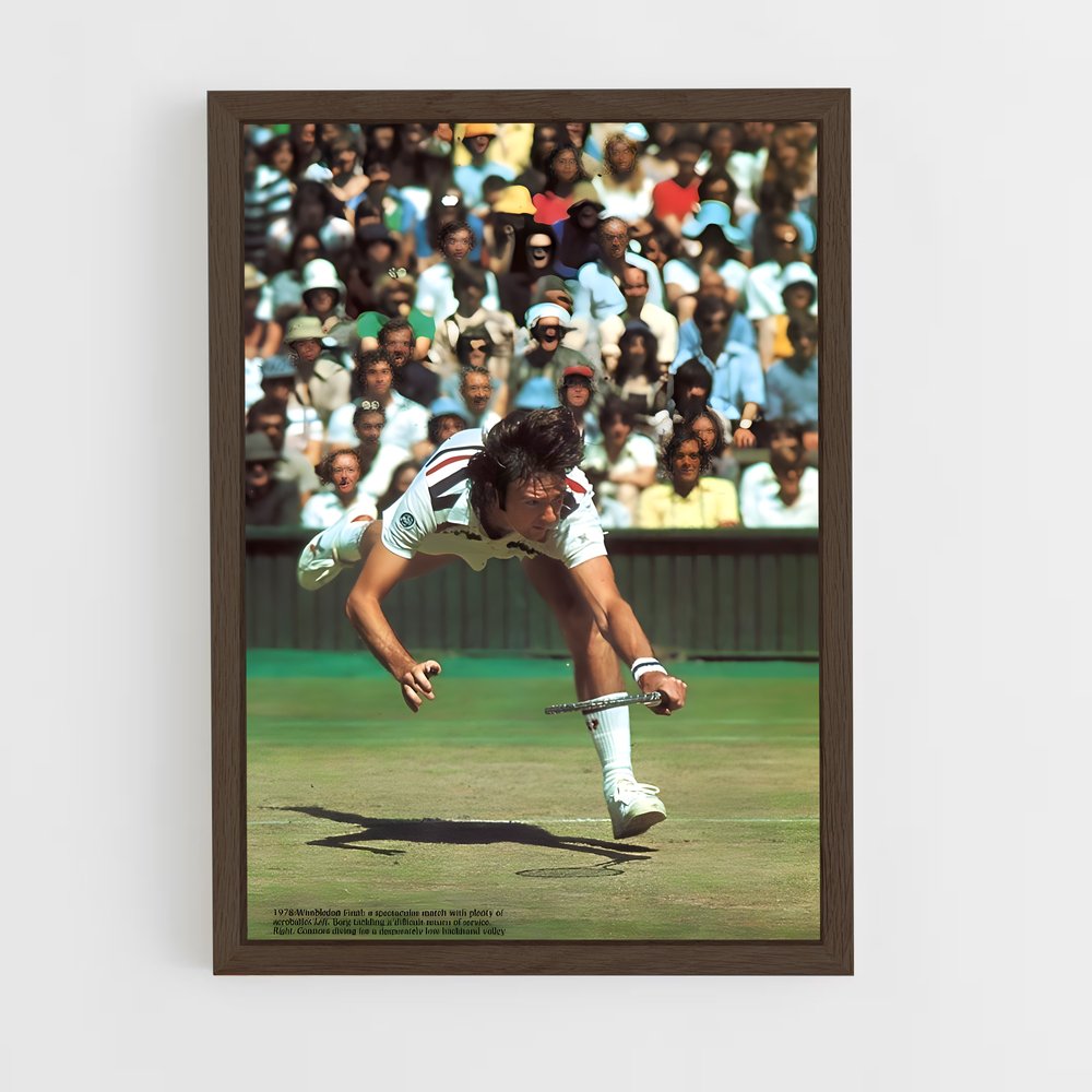 Poster Jimmy connors – affiche Tennis (vue 5)